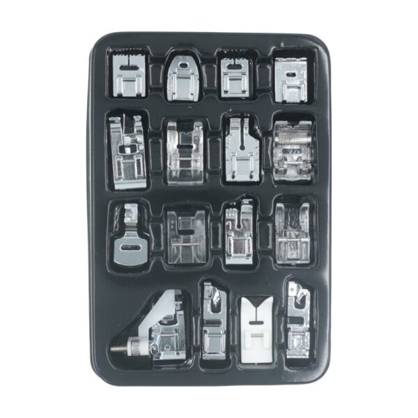 16 Pcs Sewing Machine Presser Feet Set, Sewing Machine Foot Fit for Brother, Singer, Janome, Babylock, Elna, Toyota, New Home, Simplicity, Necchi, and Most of Low Shank Sewing Machines - Image 2