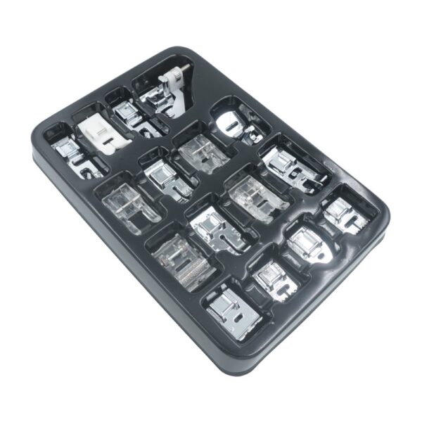 16 Pcs Sewing Machine Presser Feet Set, Sewing Machine Foot Fit for Brother, Singer, Janome, Babylock, Elna, Toyota, New Home, Simplicity, Necchi, and Most of Low Shank Sewing Machines - Image 4